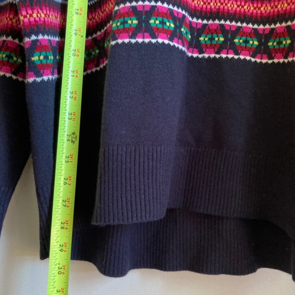 Talbots women’s lambs wool blend quarter zip sweater - Picture 5 of 7